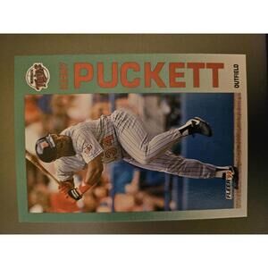 1992 Fleer - #217 Kirby Puckett Minnesota Twins
